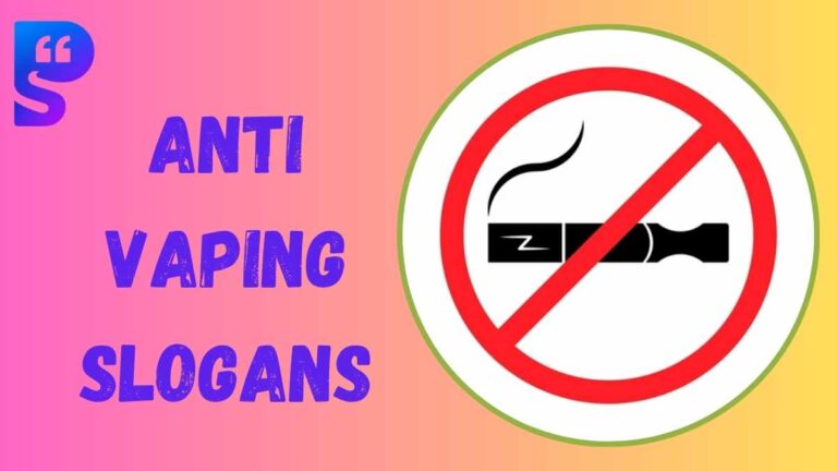 Anti Vaping Slogans