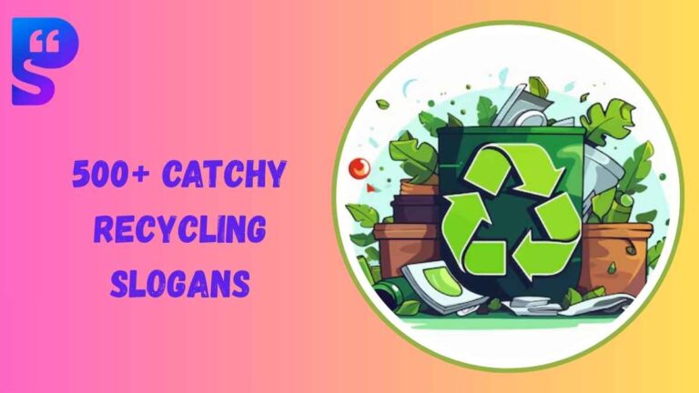 Recycling Slogans
