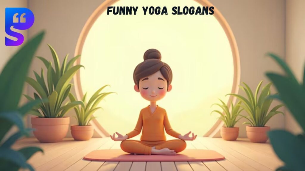 Funny Yoga Slogans