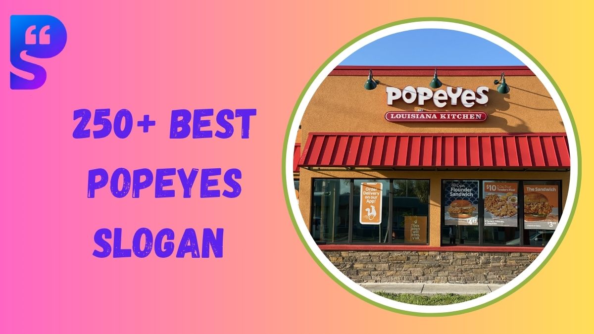 Popeyes Slogan