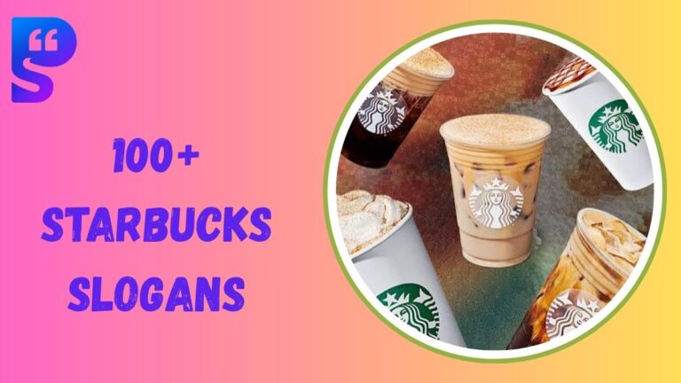 Starbucks Slogans