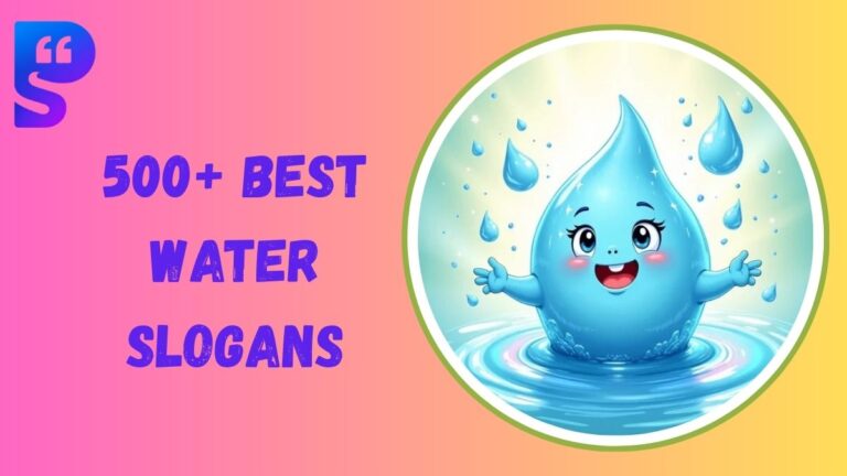 Water Slogans