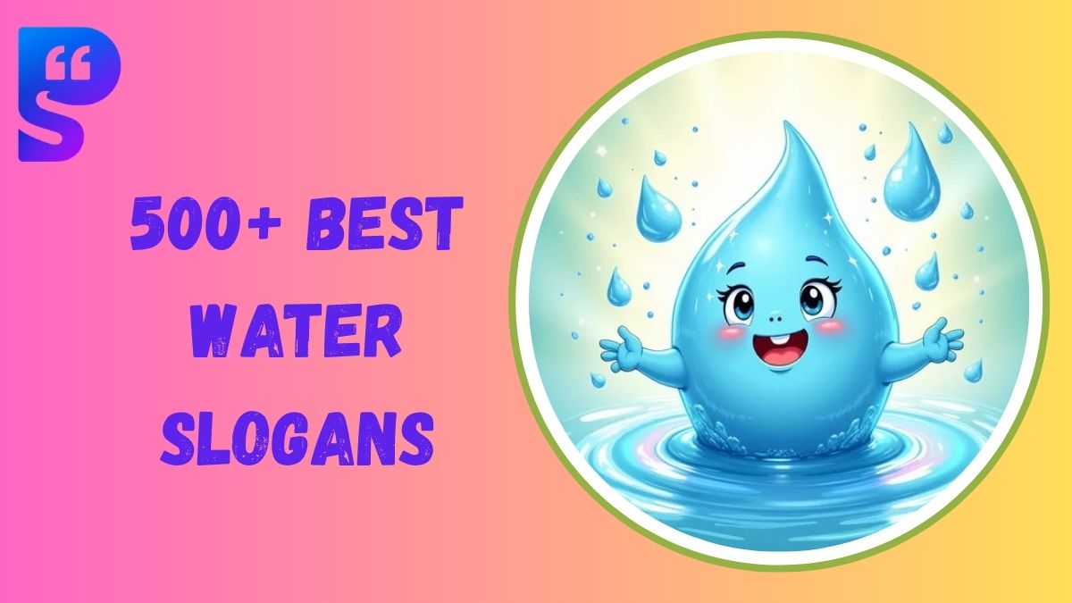 Water Slogans